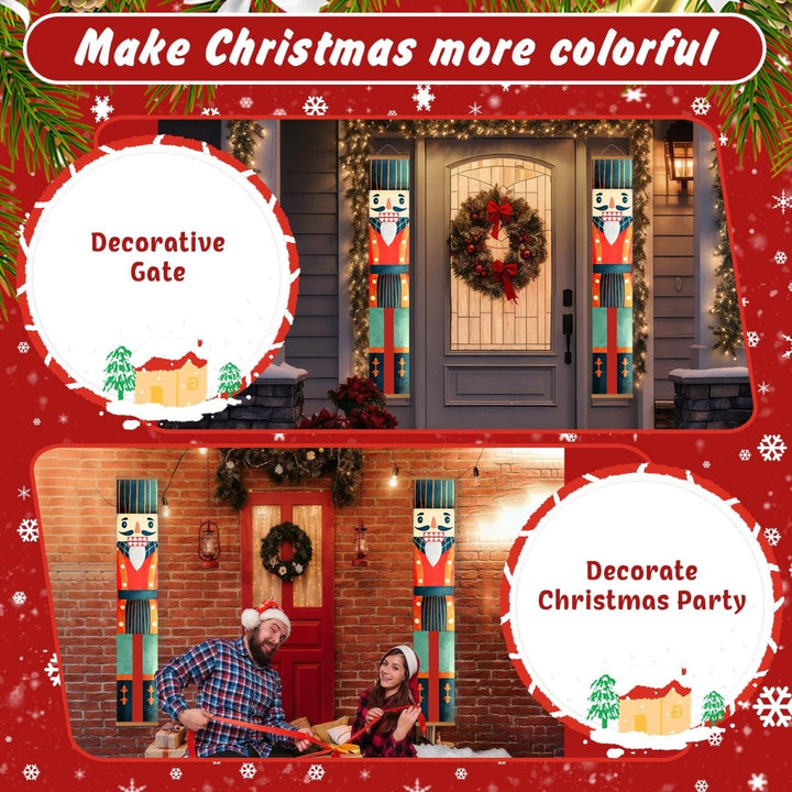 Paint By Numbers KitPorch Sign - Nutcracker Teal Coat Pair - isuvio