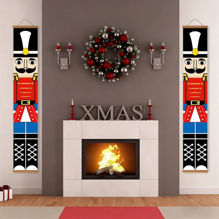 Paint By Numbers KitPorch Sign - Nutcracker White Shako Pair - isuvio
