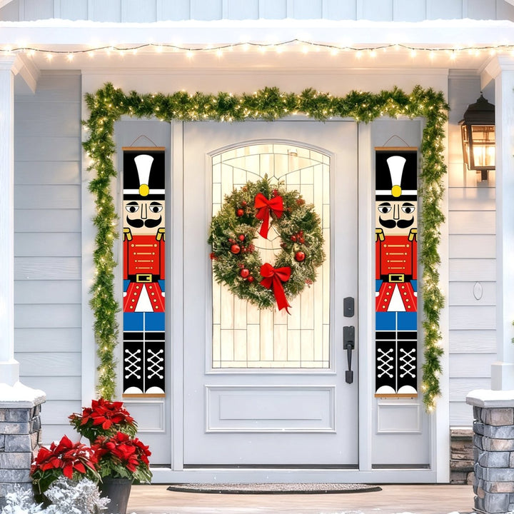 Paint By Numbers KitPorch Sign - Nutcracker White Shako Pair - isuvio