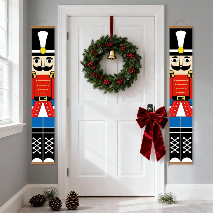 Paint By Numbers KitPorch Sign - Nutcracker White Shako Pair - isuvio