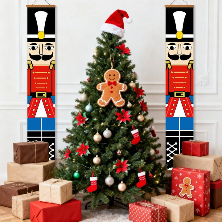 Paint By Numbers KitPorch Sign - Nutcracker White Shako Pair - isuvio