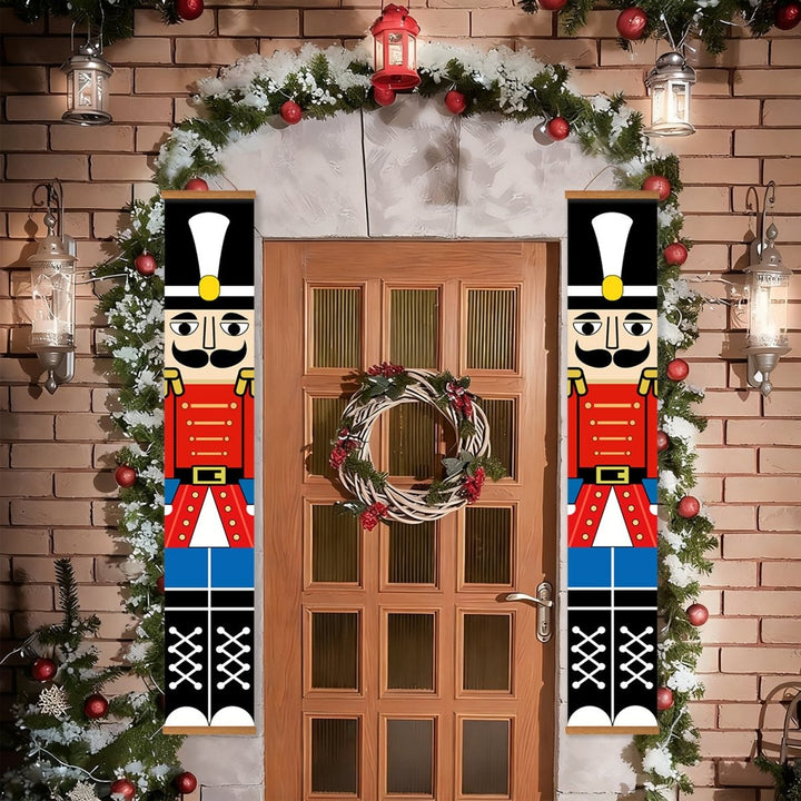 Paint By Numbers KitPorch Sign - Nutcracker White Shako Pair - isuvio