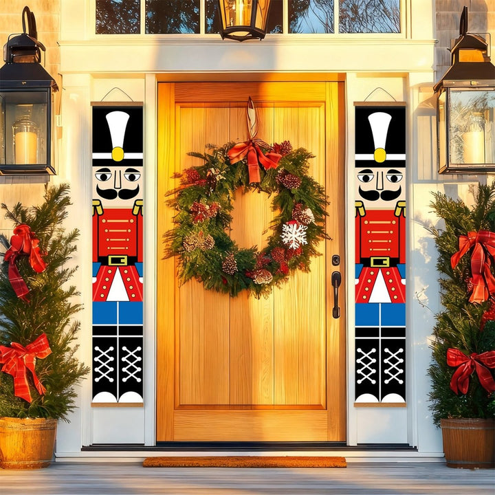 Paint By Numbers KitPorch Sign - Nutcracker White Shako Pair - isuvio