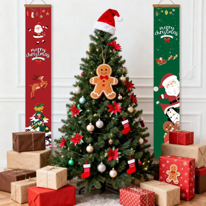 Paint By Numbers KitPorch Sign - Santa Collage - isuvio