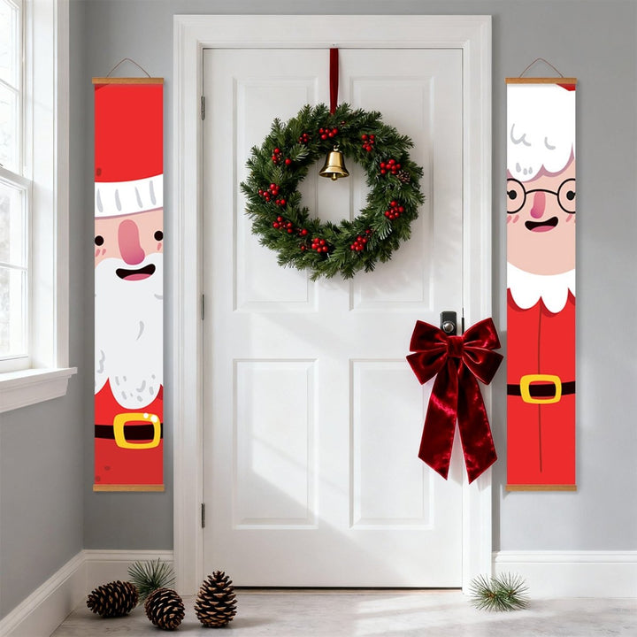 Paint By Numbers KitPorch Sign - Santa Face and Belt - isuvio