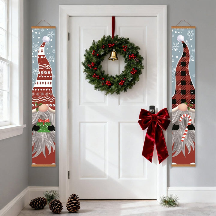 Paint By Numbers KitPorch Sign - Tall Gnome Hats Pair - isuvio