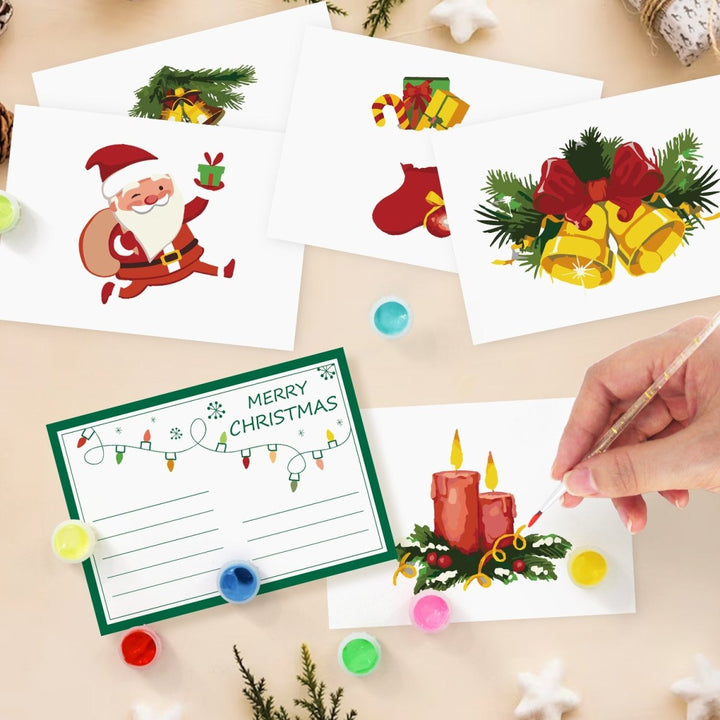 Paint By Numbers KitPostcard Christmas No.7 - isuvio