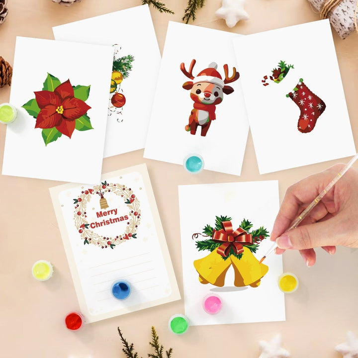 Paint By Numbers KitPostcard Christmas No.8 - isuvio