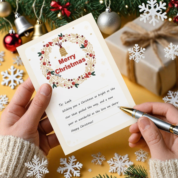 Paint By Numbers KitPostcard Christmas No.8 - isuvio