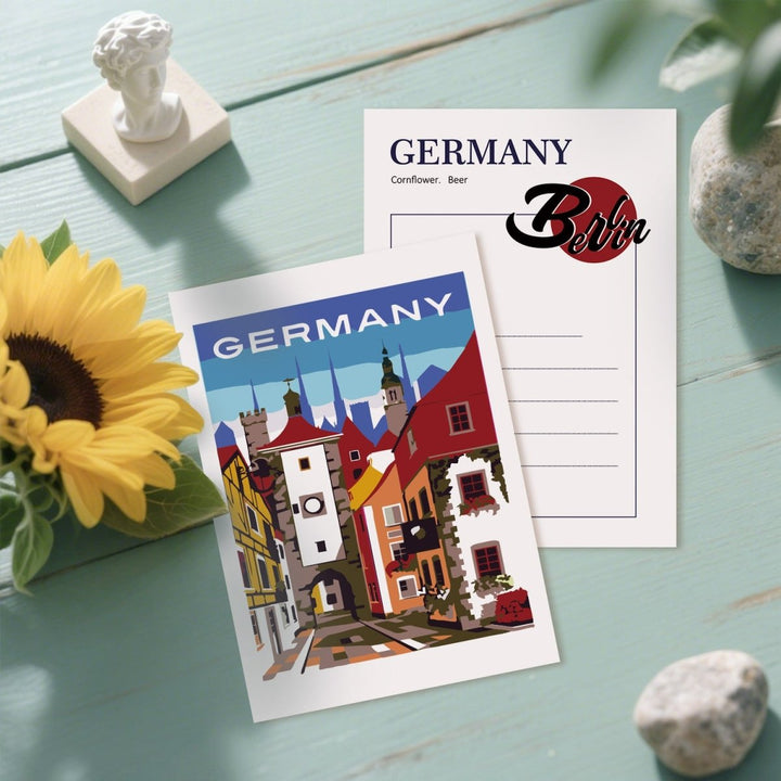 Paint By Numbers KitPostcard Cityscape No.10 - isuvio