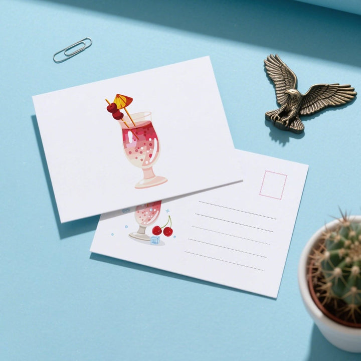 Paint By Numbers KitPostcard Drinks No.3 - isuvio