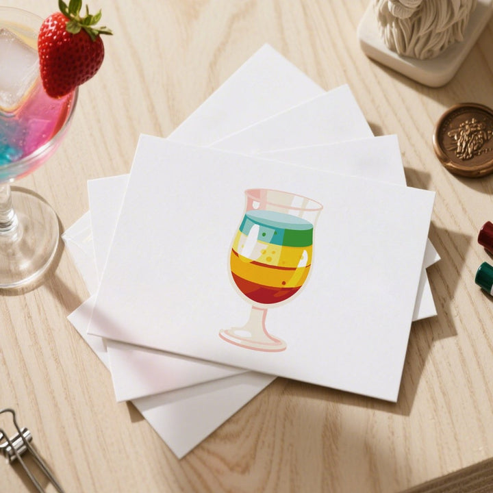 Paint By Numbers KitPostcard Drinks No.3 - isuvio