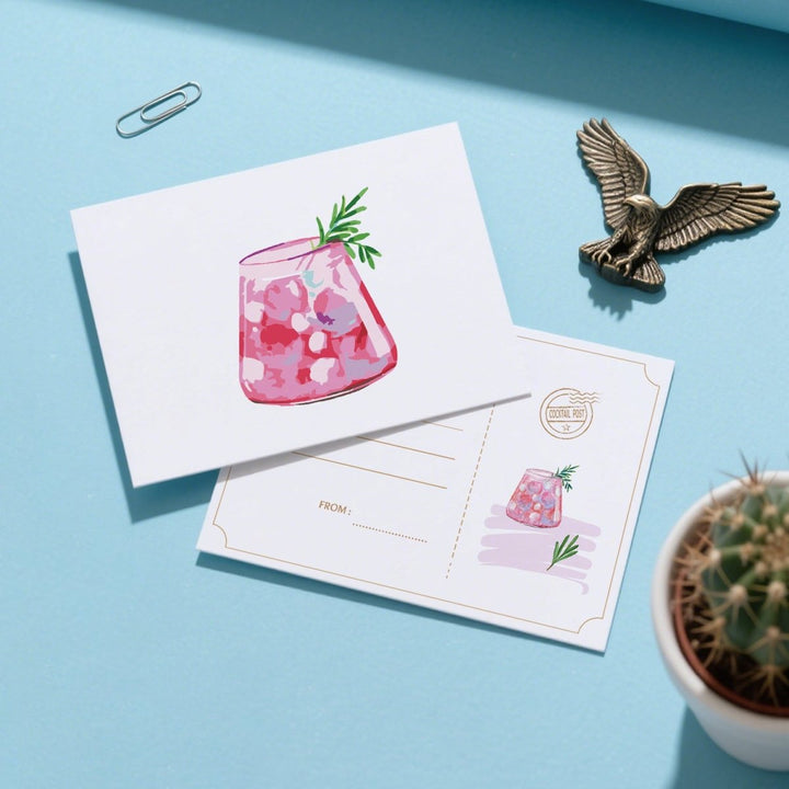 Paint By Numbers KitPostcard Drinks No.5 - isuvio