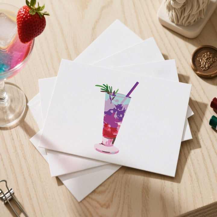 Paint By Numbers KitPostcard Drinks No.5 - isuvio