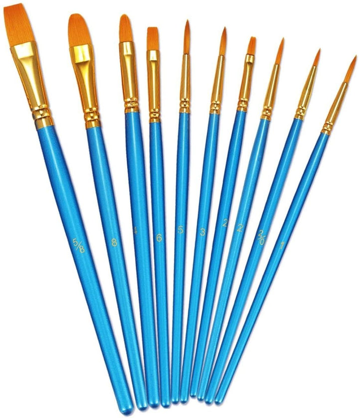 AccessoriesPremium Paint Brushes (10 - Pack) - isuvio