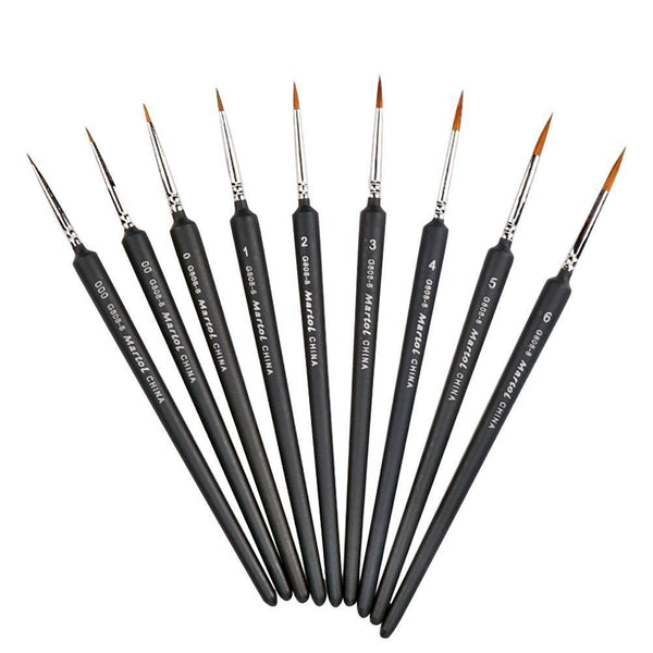 AccessoriesProfessional Detail Brushes (9 - Pack) - isuvio