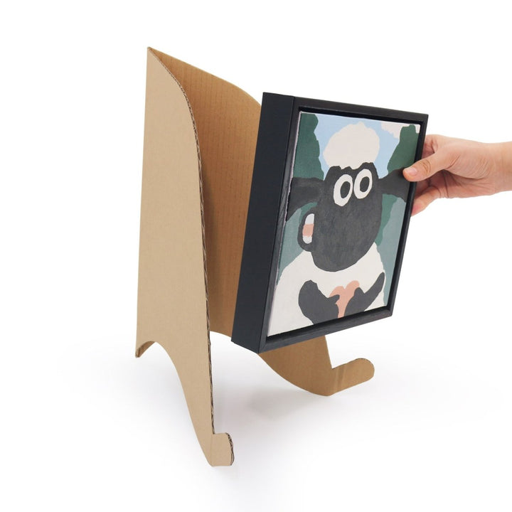 Simple Cardboard Easel - Suitable for Various Sizes of Paint by Numbers - isuvio