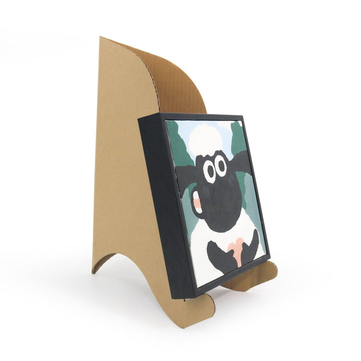 Simple Cardboard Easel - Suitable for Various Sizes of Paint by Numbers - isuvio