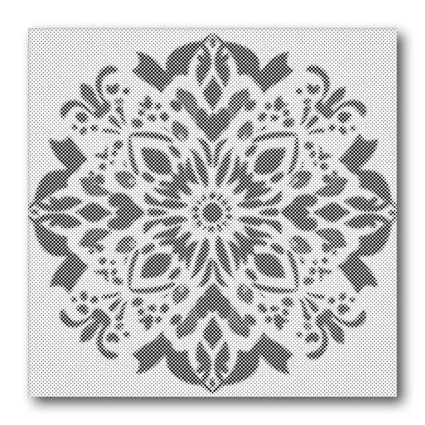 Dot PaintingSnowflake Mandala - isuvio