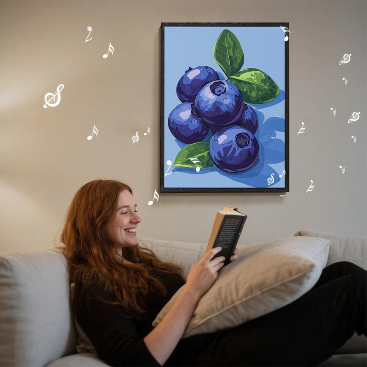 Paint By Numbers KitSpeaker - Blueberry Bunch - isuvio