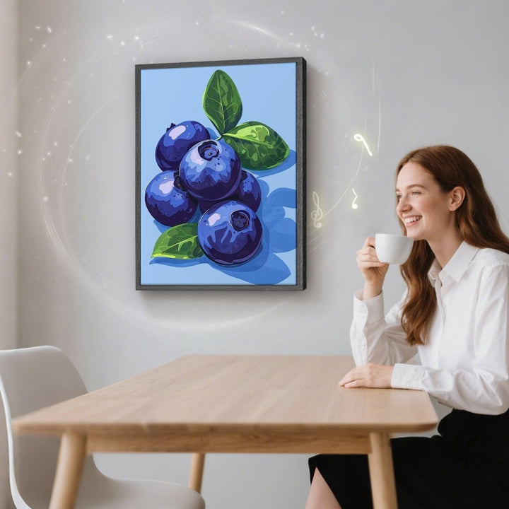 Paint By Numbers KitSpeaker - Blueberry Bunch - isuvio