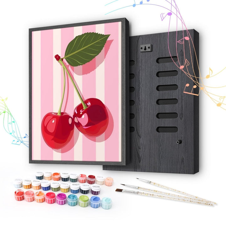 Paint By Numbers KitSpeaker - Cherry Duo - isuvio