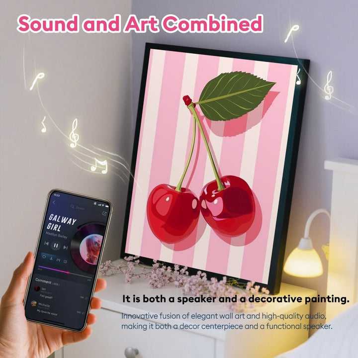 Paint By Numbers KitSpeaker - Cherry Duo - isuvio