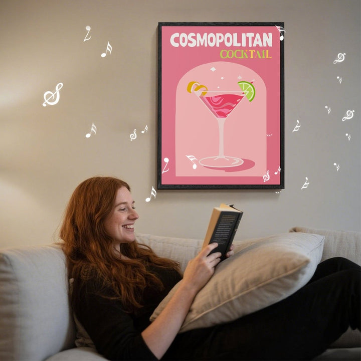Paint By Numbers KitSpeaker - Cosmopolitan Cocktail - isuvio