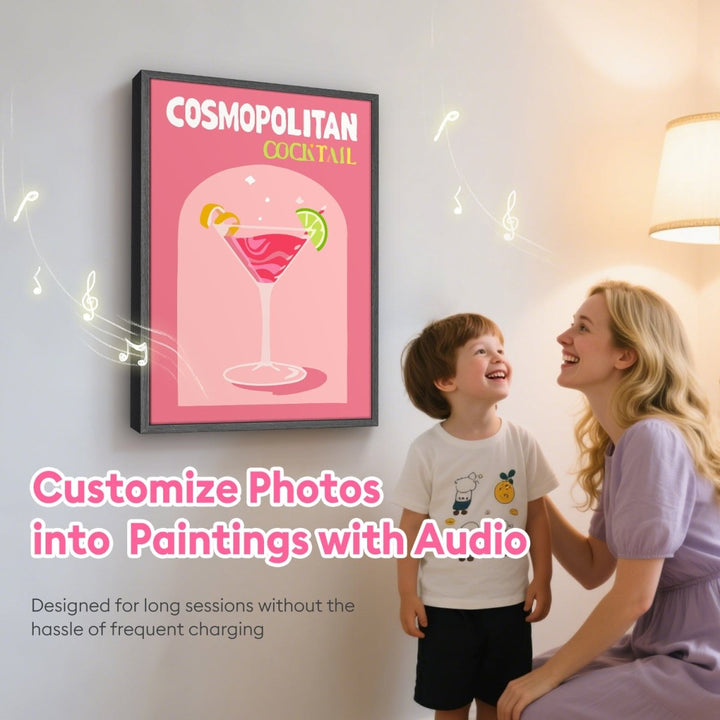 Paint By Numbers KitSpeaker - Cosmopolitan Cocktail - isuvio