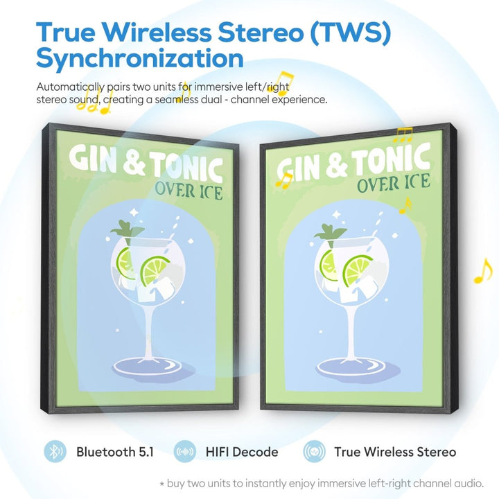 Paint By Numbers KitSpeaker - Gin & Tonic - isuvio