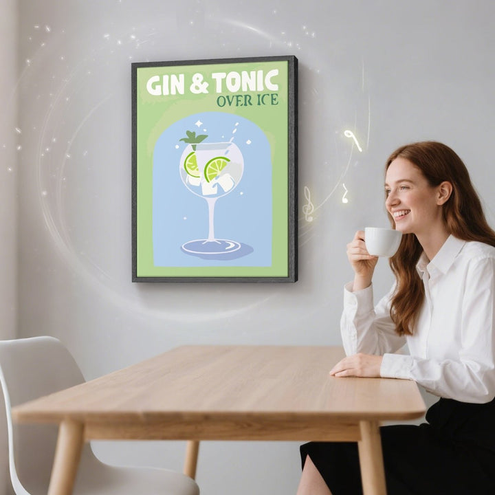 Paint By Numbers KitSpeaker - Gin & Tonic - isuvio