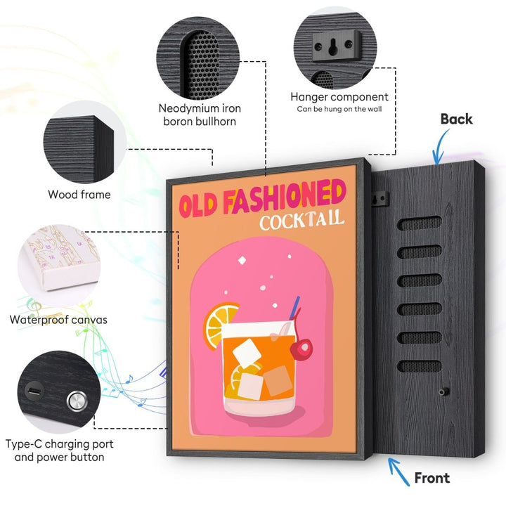 Paint By Numbers KitSpeaker - Old Fashioned - isuvio