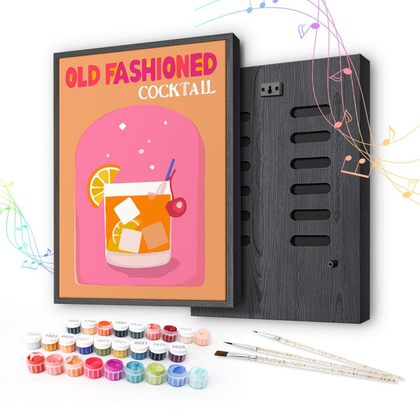 Paint By Numbers KitSpeaker - Old Fashioned - isuvio