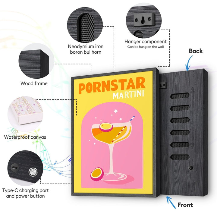 Paint By Numbers KitSpeaker - Pornstar Martini - isuvio