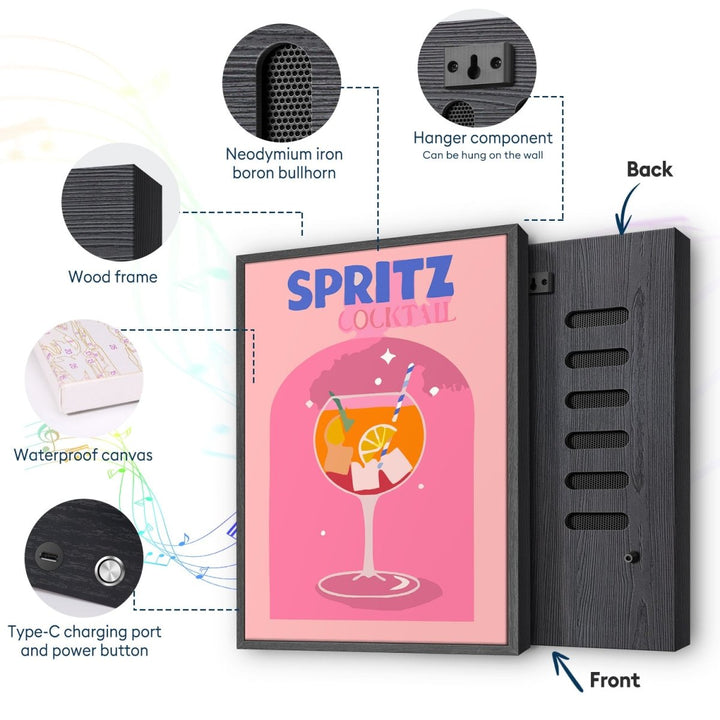 Paint By Numbers KitSpeaker - Spritz Cocktail - isuvio