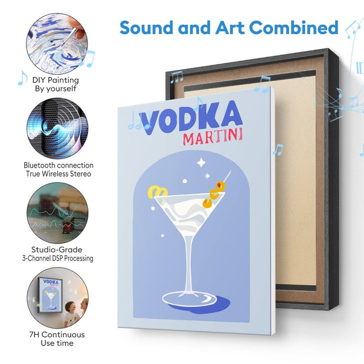 Paint By Numbers KitSpeaker - Vodka Martini - isuvio
