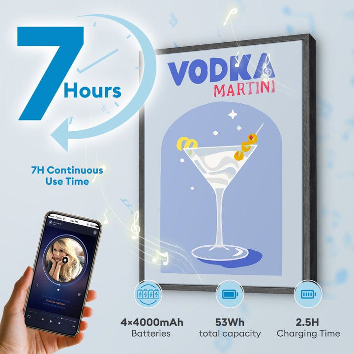 Paint By Numbers KitSpeaker - Vodka Martini - isuvio