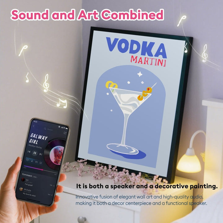 Paint By Numbers KitSpeaker - Vodka Martini - isuvio