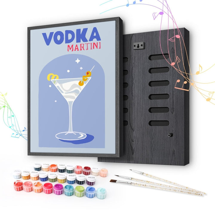 Paint By Numbers KitSpeaker - Vodka Martini - isuvio