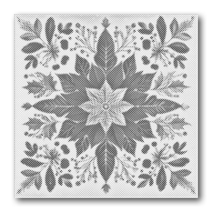Dot PaintingStar Leaf Mandala - isuvio