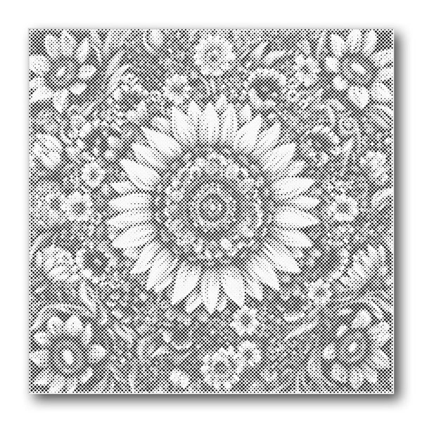 Dot PaintingSunflower Mandala - isuvio