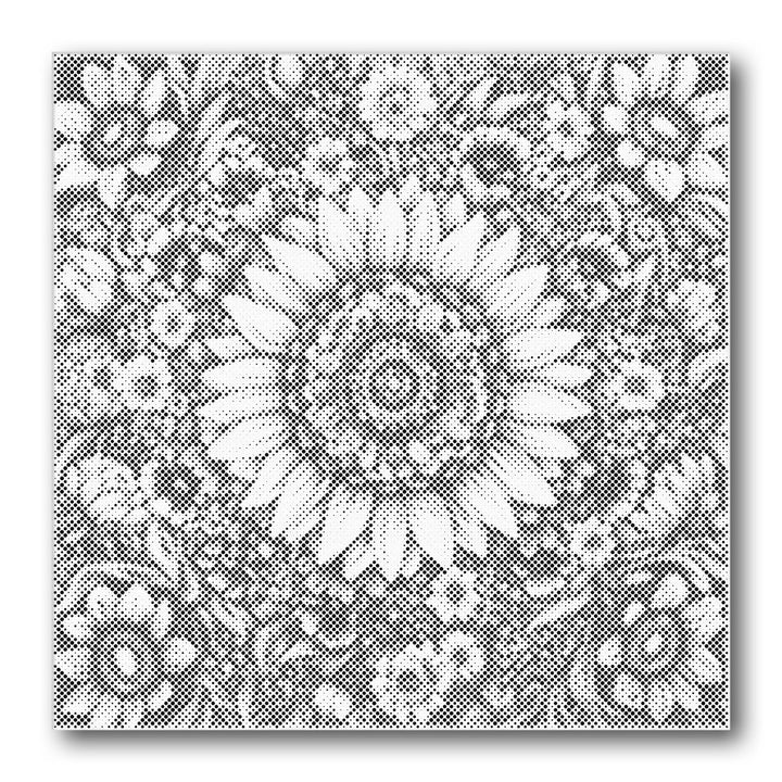 Dot PaintingSunflower Mandala - isuvio