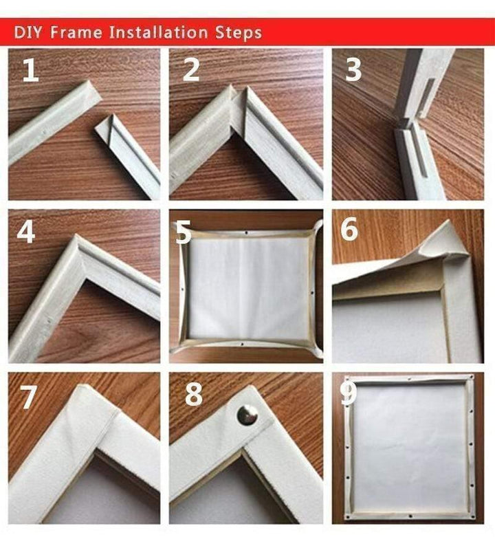 Wooden Frame DIY - isuvio