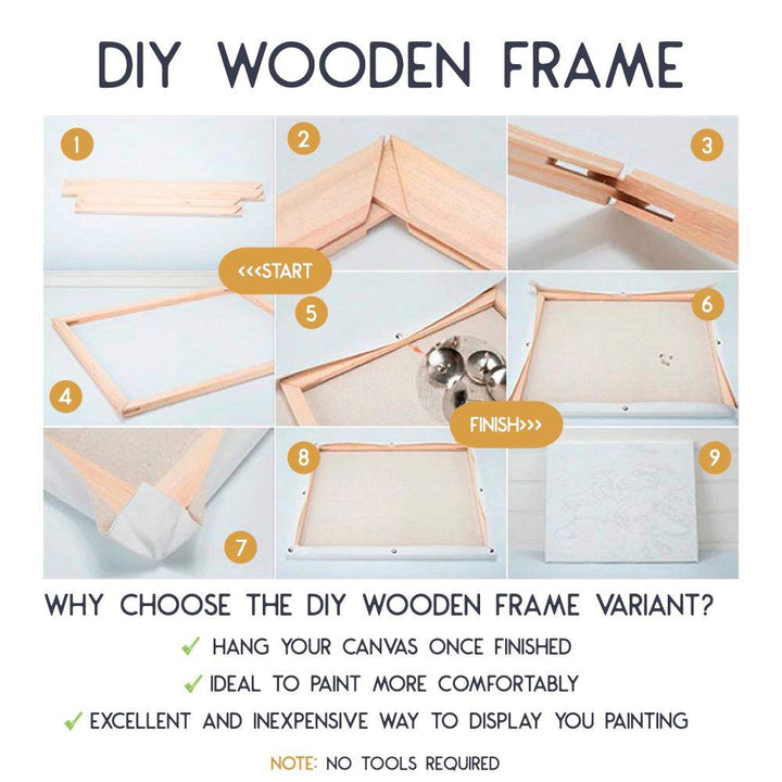 AccessoriesWooden Frame DIY - isuvio