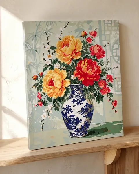 Isuvio artwork displayed in a home setting.
