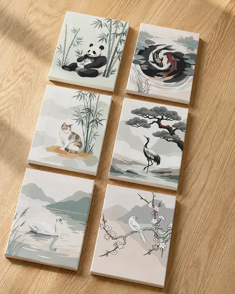 Isuvio artwork displayed in a home setting.